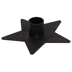 Iron Star Candle Holder