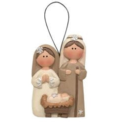 Holy Family Ornament