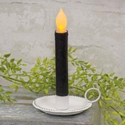 Sarah's Taper Holder, White