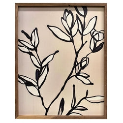 Simplicity Petals Framed Print