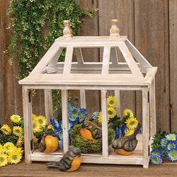 Wood Terrarium-Style Lantern (2 Box Assembly)