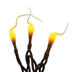 Warm Silicone Teeny Lights Brown Cord 35ct