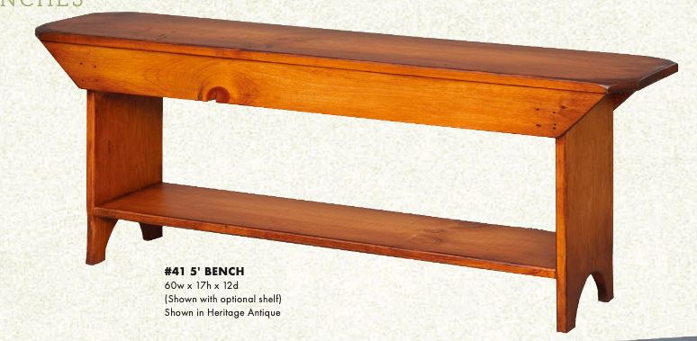 5' Bench