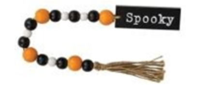 Halloween Beaded Garland with Tassel 3 Asstd.