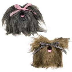 Furry Plush Dog 2 Asstd.