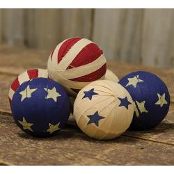 6/Set, Americana Rag Balls