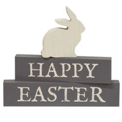 3/Set, Happy Easter Block Stackers