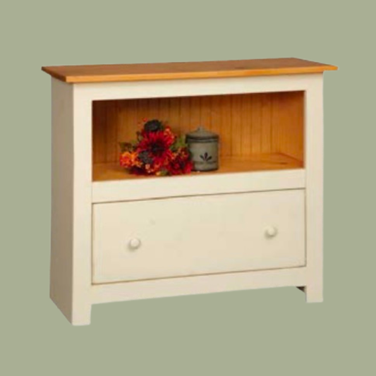 3’ Bookcase w/ 1 Drawer