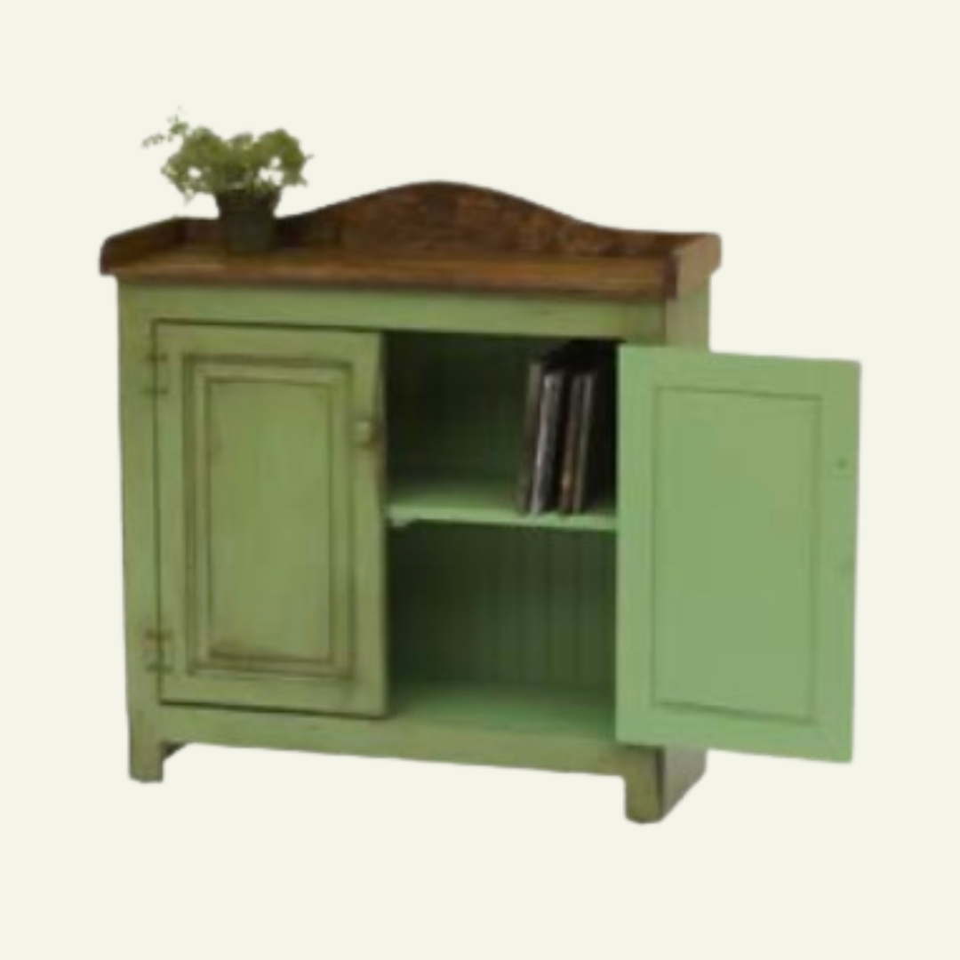 Medium Dry Sink w/ Glass