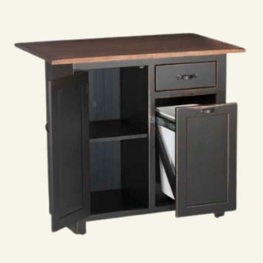 Shaker Cabinet w/ Pull-out Bin