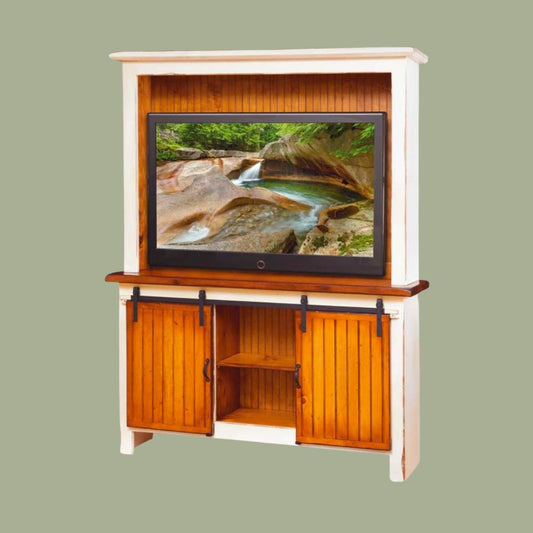 6’ Barn Door TV Hutch