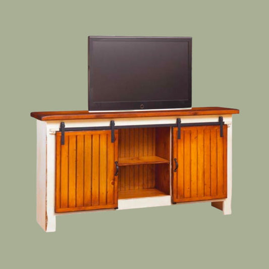 6’ Barn Door TV Stand