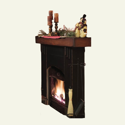 Fireplace Mantel with Electric Fireplace Heater