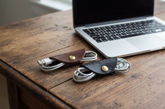 Leather Cord Organizer