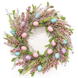Easter Egg Hunt Wreath - 22"