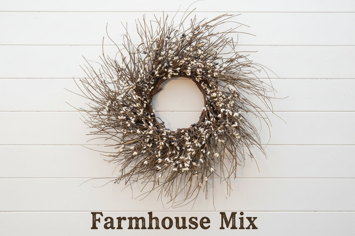 Pip Twig Wreath - 22"