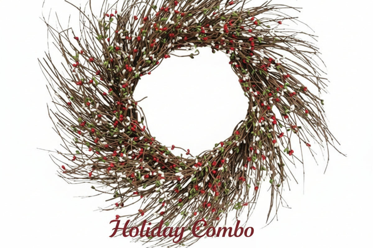 Pip Twig Wreath - 22"
