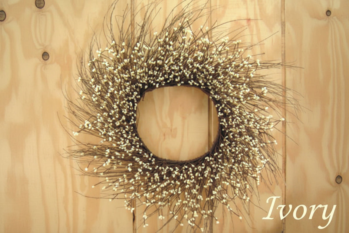 Pip Twig Wreath - 22"