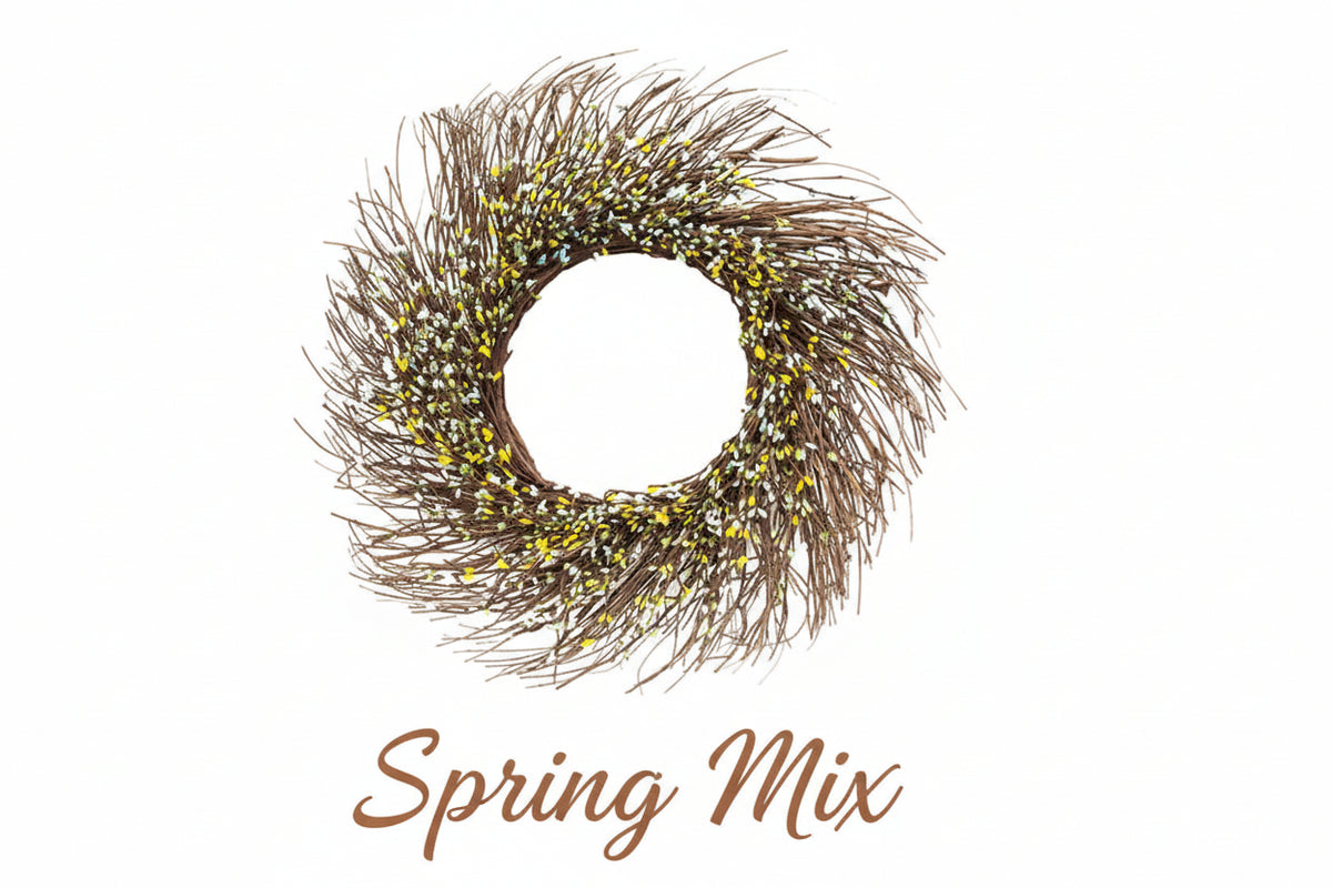 Pip Twig Wreath - 22"