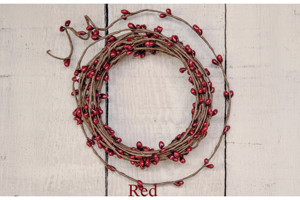 Pip Berry String Garland - 18 Ft.