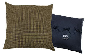 26" Delaware Check Euro Sham