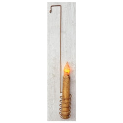Rusty Spiral Taper Hanger