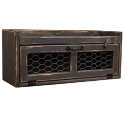 Counter Box w/Chicken Wire Door