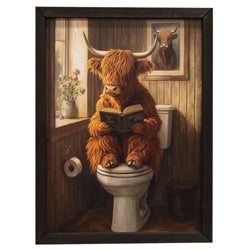 Highland Bathroom Box Frame - 12"x16"