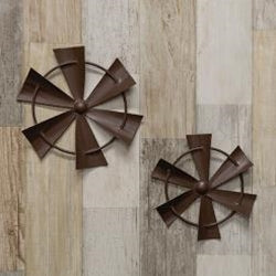 Rustic Hanging Windmill