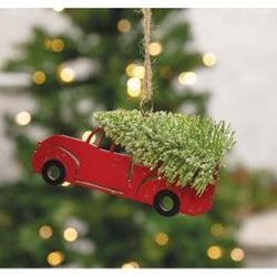Christmas Tree Cargo Ornament 6.5"