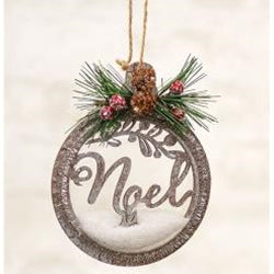 Noel Flurry Flake Ornament