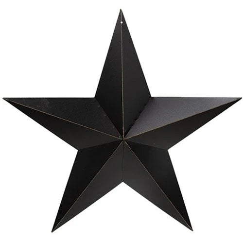 Black Metal Barn Star - 18"