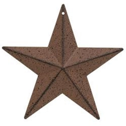 Rust & Black Barn Star 5.5"