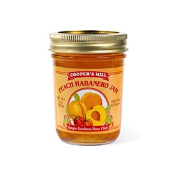 Peach Habanero Jam 9 oz Jar