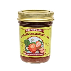 Rhubarb Strawberry Jam 9 oz