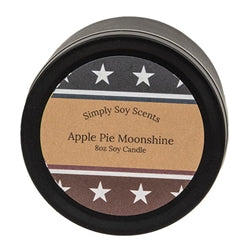 Apple Pie Moonshine Soy Candle - 8oz. Tin