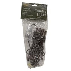 Light Set Brown Cord 20ct