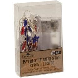 LED Patriotic Mini Star Lights 20ct