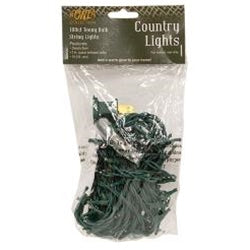 Teeny Lights Green Cord 100ct