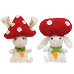 Mushroom Bunny 2 Asstd.