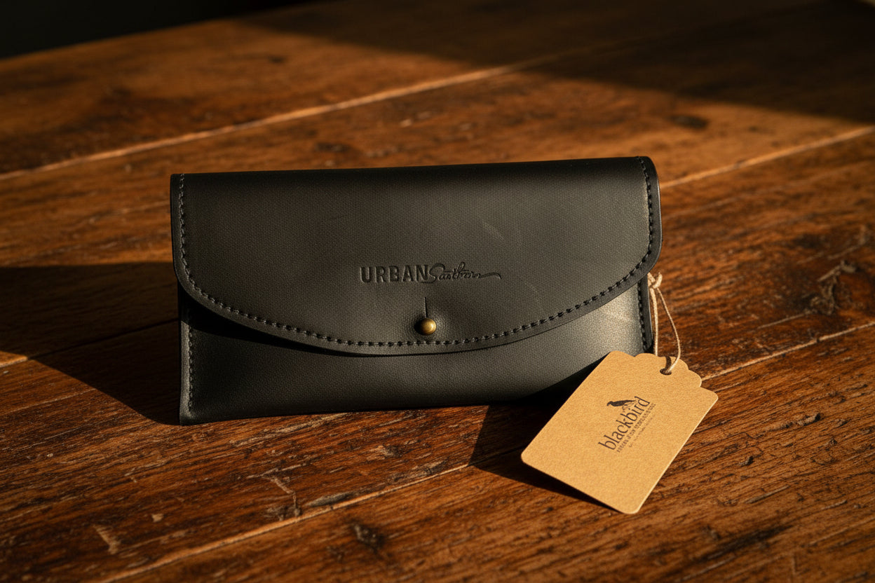 Leather Wristlet Wallet
