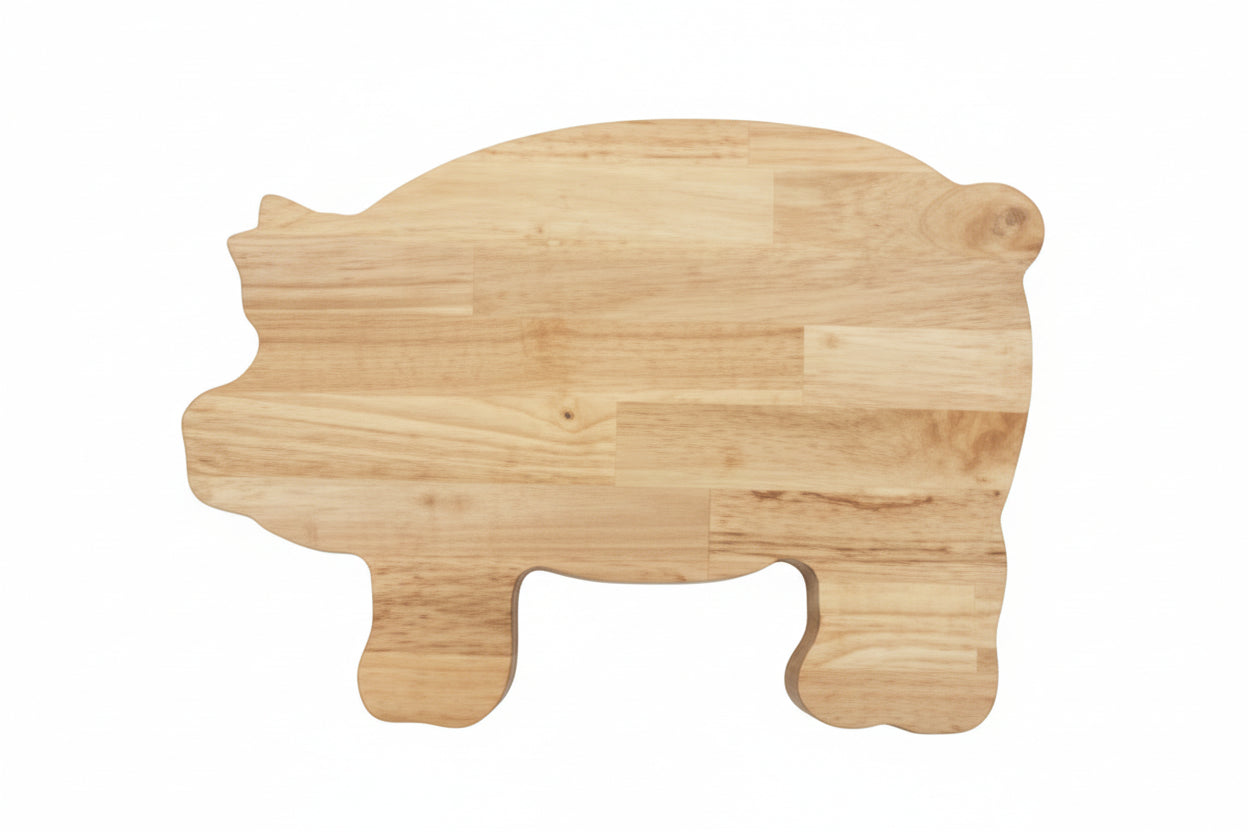 Wooden Pig cutting board/Large