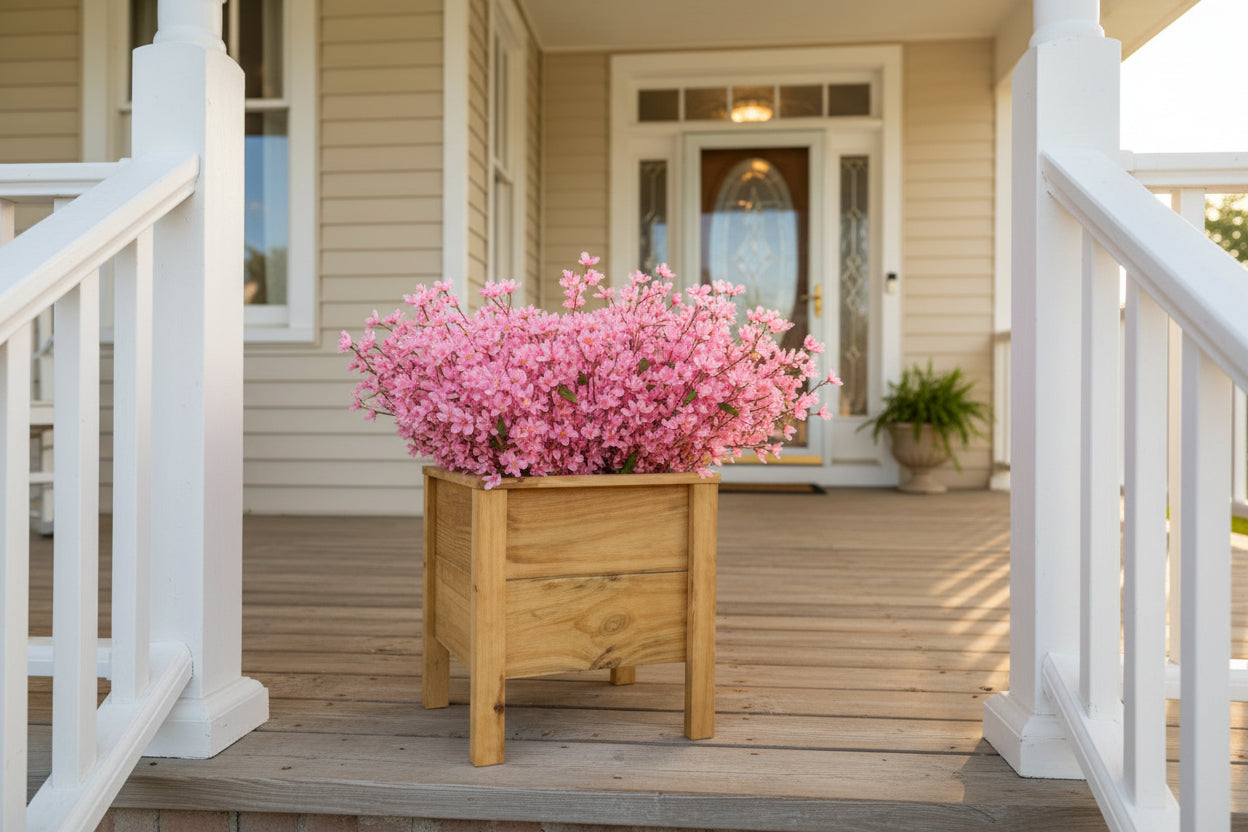 Wooden Planter Boxes