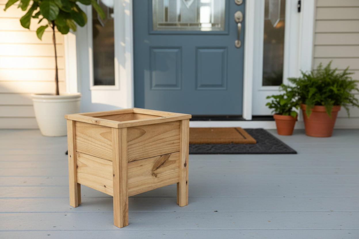 Wooden Planter Boxes