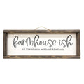Farmhouse-ish Framed Sign