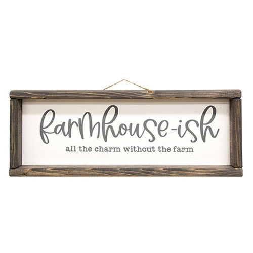 Farmhouse-ish Framed Sign