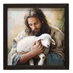 Lamb of God Box Frame - 12"